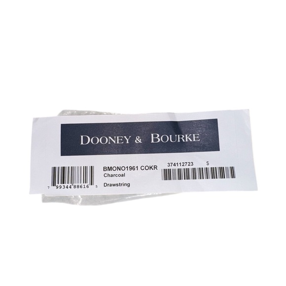 NWT Dooney & Bourke Charcoal Bucket Bag - Picture 10 of 10